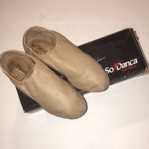 So Danca Caramel Jazz Shoes IOB